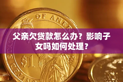 武汉父亲欠贷款怎么办？影响子女吗如何处理？