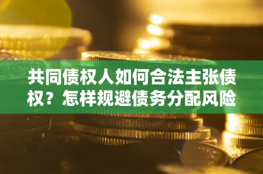 武汉共同债权人如何合法主张债权？怎样规避债务分配风险？