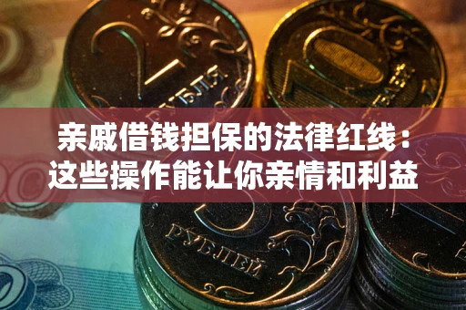 武汉亲戚借钱担保的法律红线：这些操作能让你亲情和利益两不误