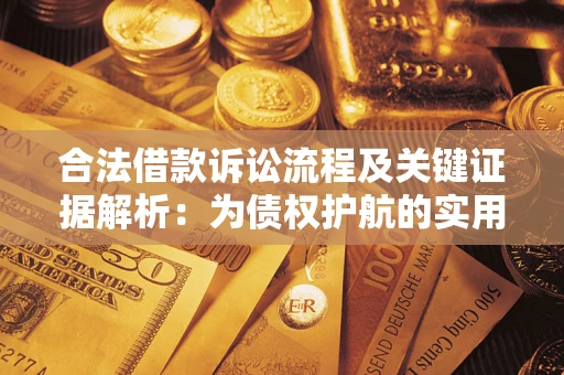武汉合法借款诉讼流程及关键证据解析：为债权护航的实用指南