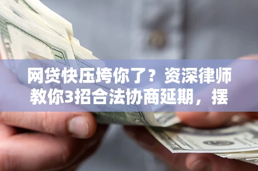 武汉网贷快压垮你了？资深律师教你3招合法协商延期，摆脱暴力催收！
