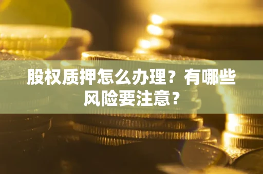 武汉股权质押怎么办理？有哪些风险要注意？