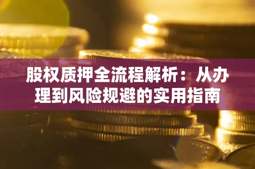 武汉股权质押全流程解析：从办理到风险规避的实用指南