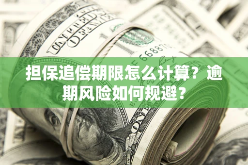 武汉担保追偿期限怎么计算？逾期风险如何规避？