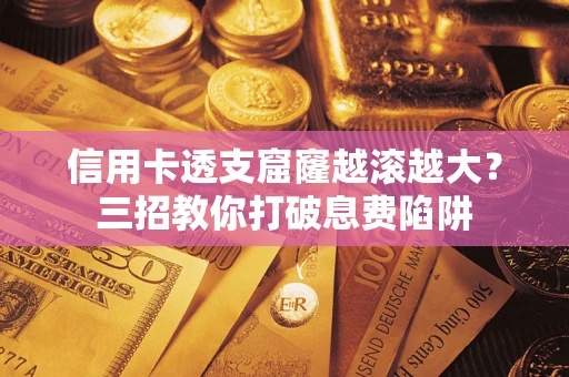 武汉信用卡透支窟窿越滚越大？三招教你打破息费陷阱