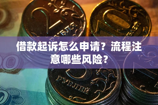 武汉借款起诉怎么申请？流程注意哪些风险？