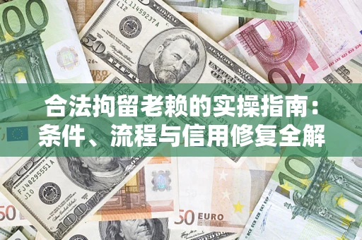 武汉合法拘留老赖的实操指南：条件、流程与信用修复全解析